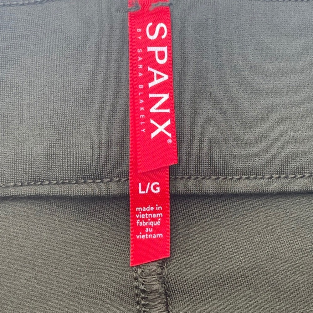 Spanx The Perfect Pant Slim Skinny Ankle Bundle Navy Grey Olive Green Large - Picture 8 of 16
